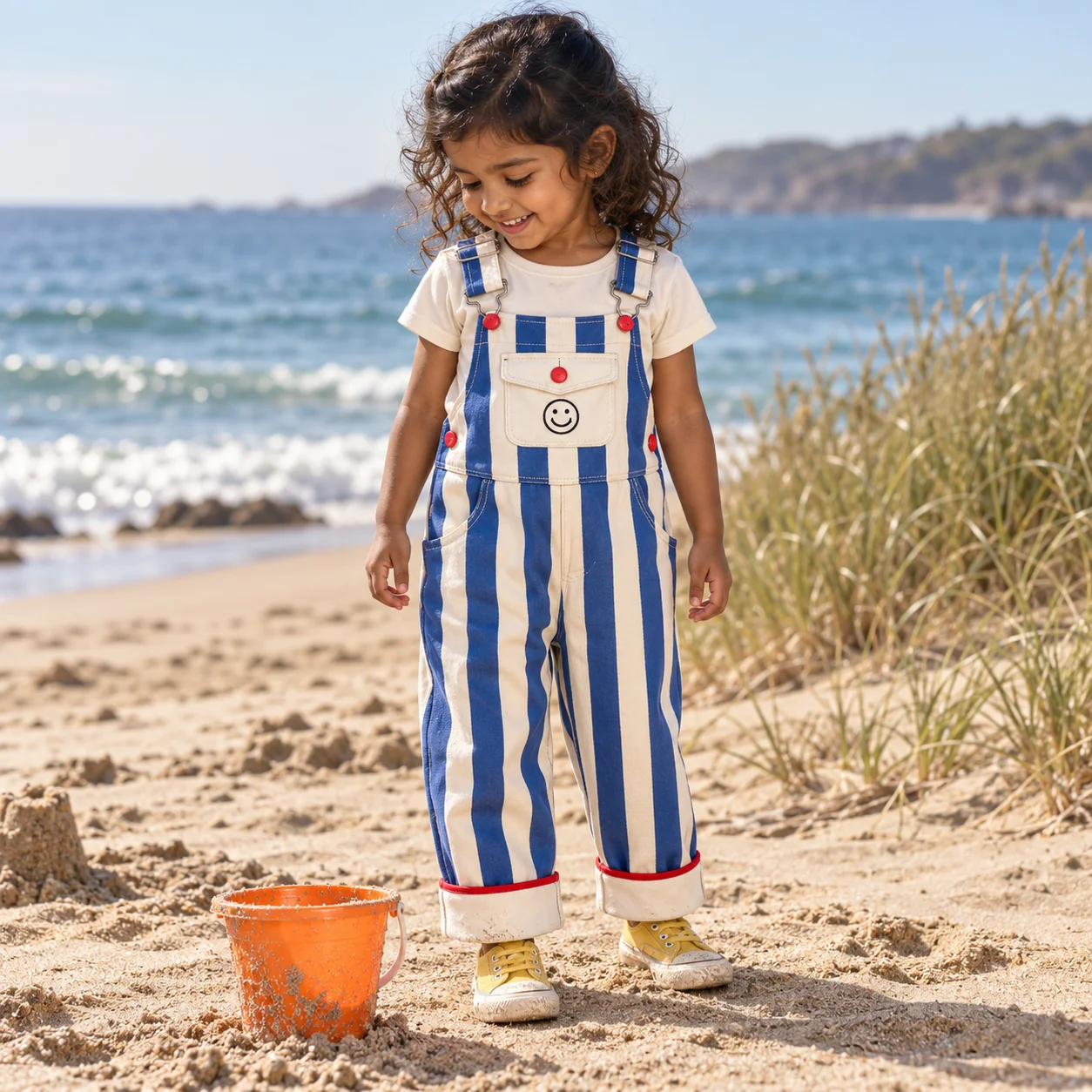 Creative visualisation of Peekaboo dungaree