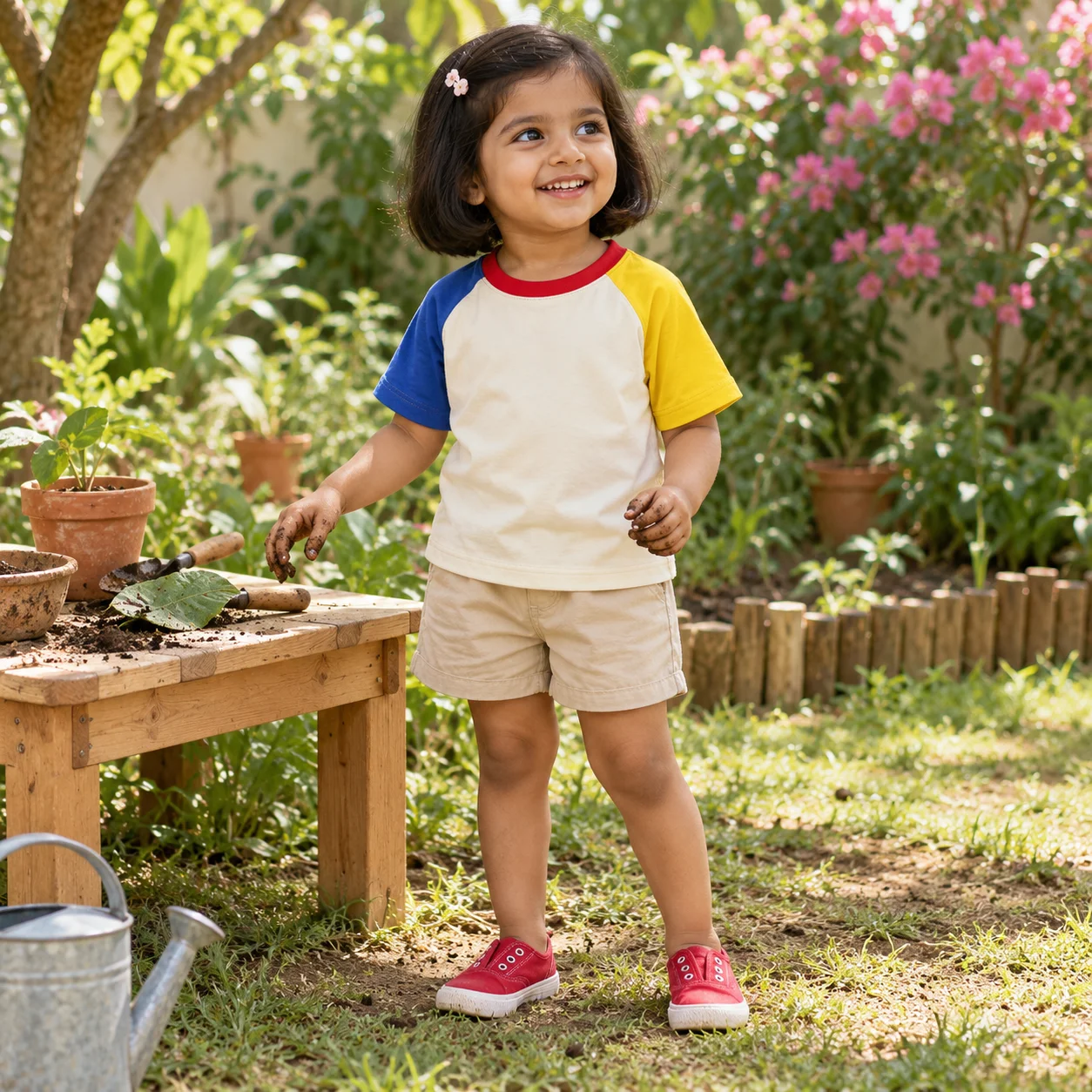 Creative visualisation of Raglan Play tee